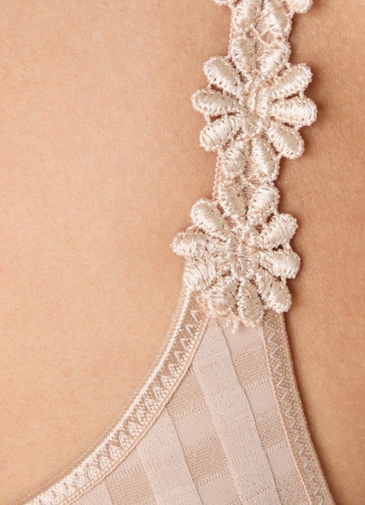 Marie Jo Avero voorgevormde beugel bh met ruitdessin - detail 3 beige