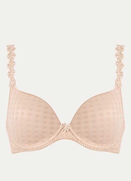Marie Jo Avero voorgevormde bh - hartvorm - voorkant beige
