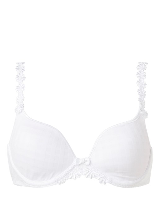 Marie Jo Avero voorgevormde bh met broderie - voorkant wit