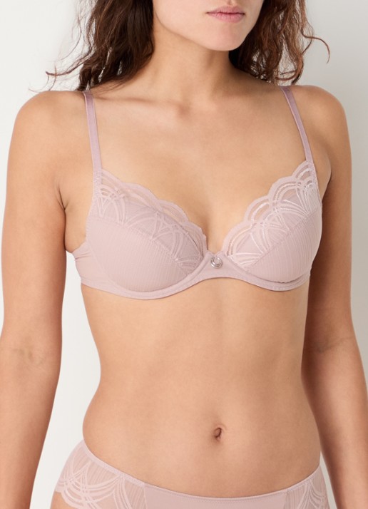 Marie Jo Cathia push-up bh met uitneembare vulling - detail 4 oudroze