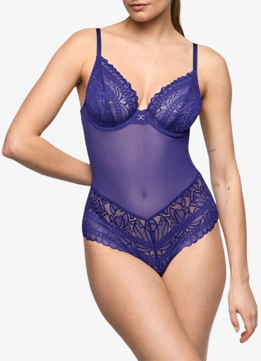 Marie Jo Cerina body van mesh en kant