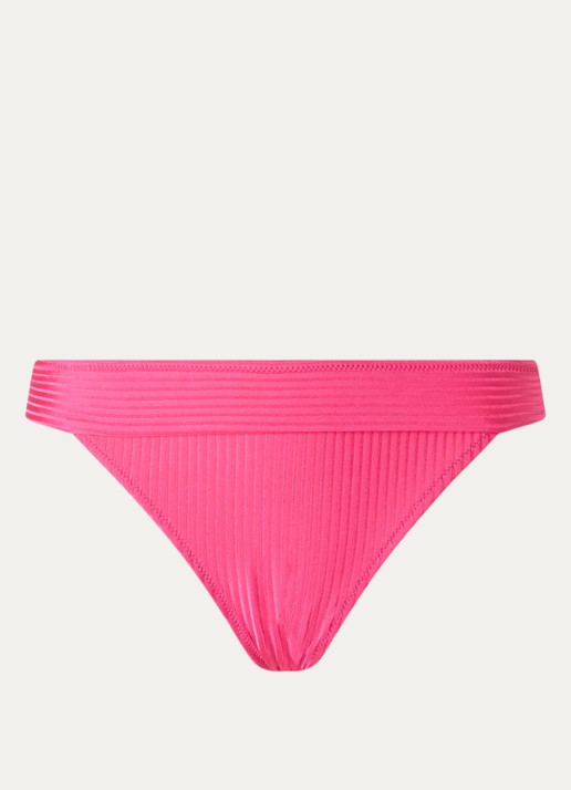 Marie Jo Emly bikinislip met ribstructuur - voorkant 4 roze