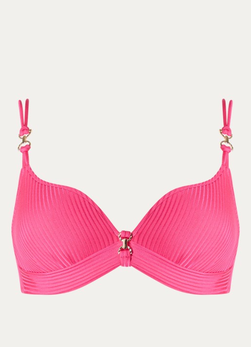 Marie Jo Emly voorgevormde bikinitop met beugel - voorkant 4 roze