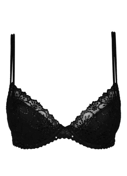 Marie Jo Jane push-up bh  - voorkant 3 zwart