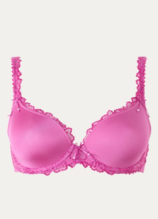 Marie Jo Jane voorgevormde bh met kralendecoratie - voorkant 5 fuchsia