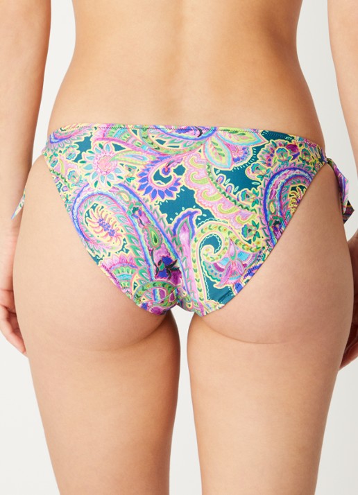 Marie Jo Jolise bikinislip met print[ - achterkant 3 donkergroen