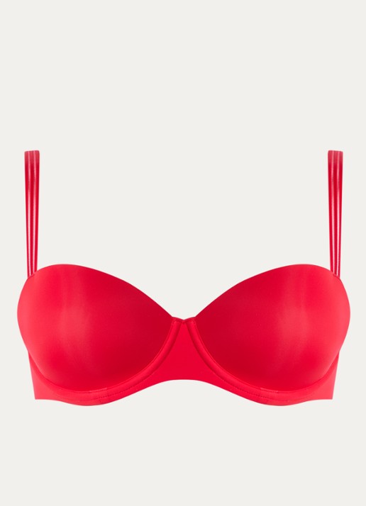Marie Jo Louie voorgevormde balconette bh - voorkant 2 rood