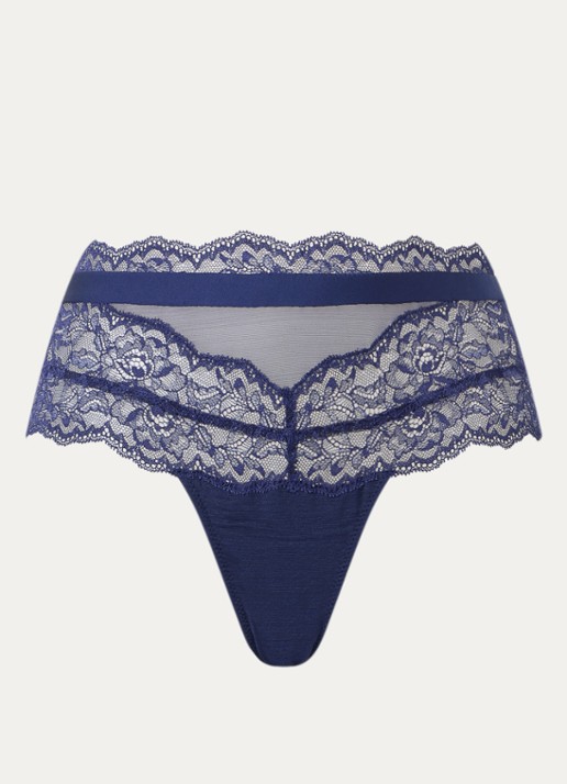 Marie Jo Musea hotpants - voorkant 2 royalblauw