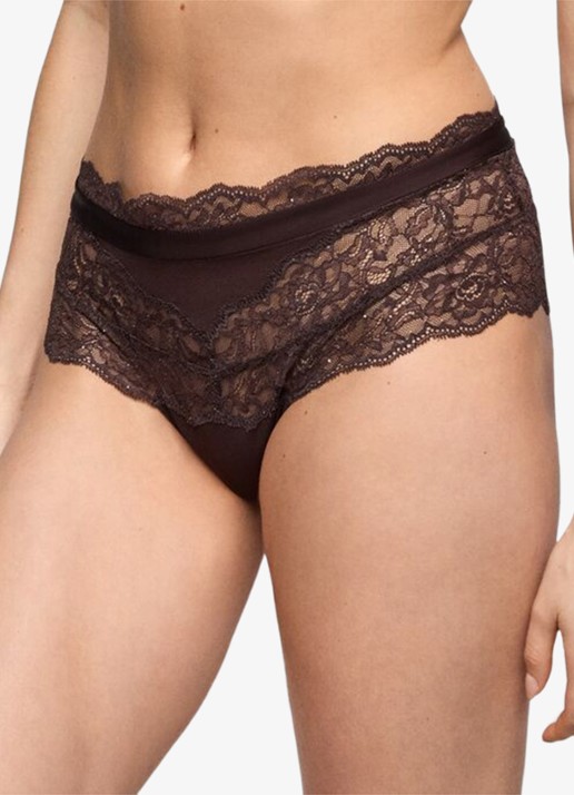 Marie Jo Musea shorty met pailletten - detail 5 donkerbruin