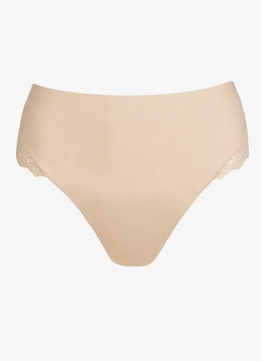 Marie Jo Soft Studio shorty met kant - voorkant 4 beige
