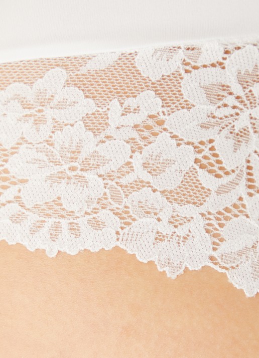 Marie Jo Soft Studio shorty met kant - detail 5 wit