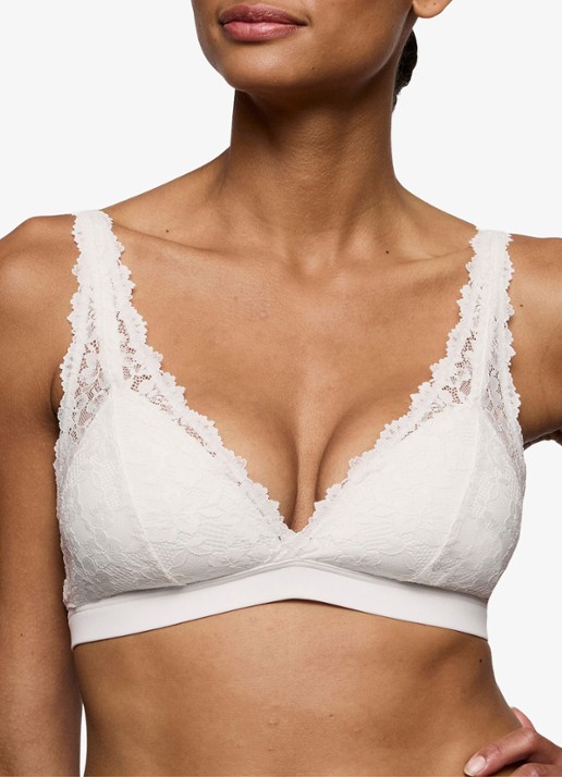 Marie Jo Soft Studio voorgevormde bralette met overlay van kant