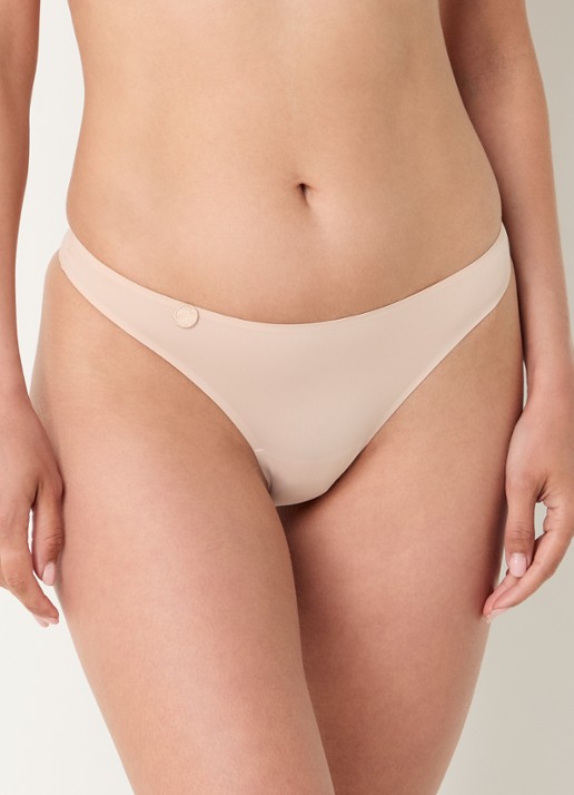 Marie Jo Tom string - detail donkerbeige