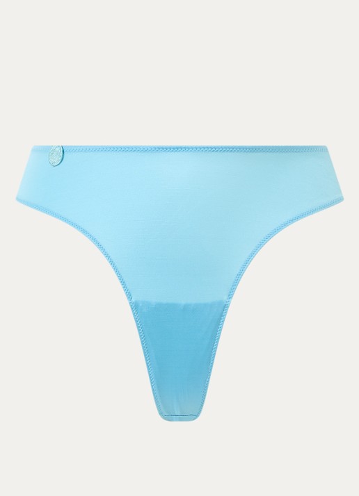 Marie Jo Tom string - voorkant blauw