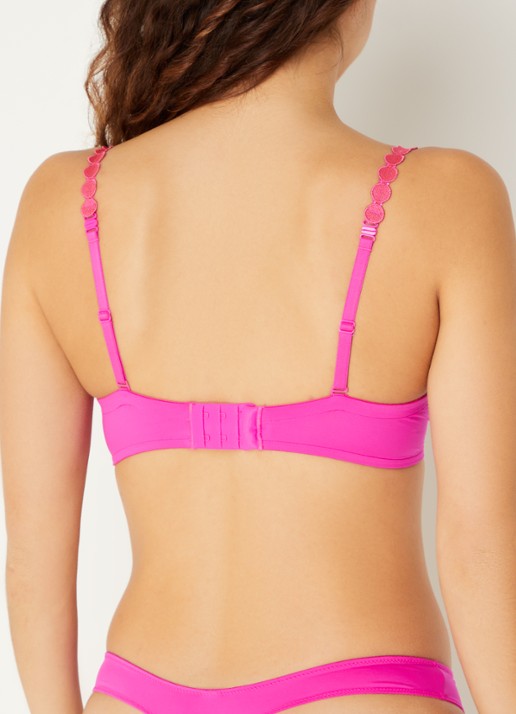Marie Jo Tom voorgevormde bh - hartvorm - achterkant 6 fuchsia
