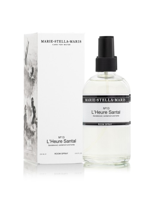 Marie-Stella-Maris L'Heure Santal geurspray 250 ml - detail transparant