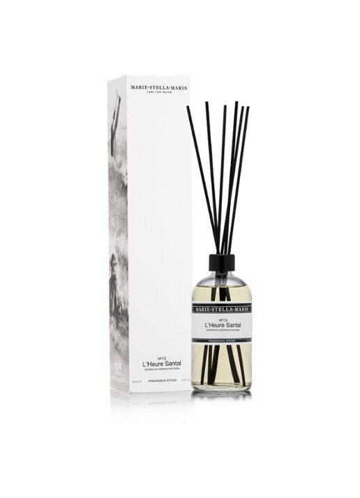 Marie-Stella-Maris L'Heure Santal geurstokjes 250 ml - detail 4 transparant