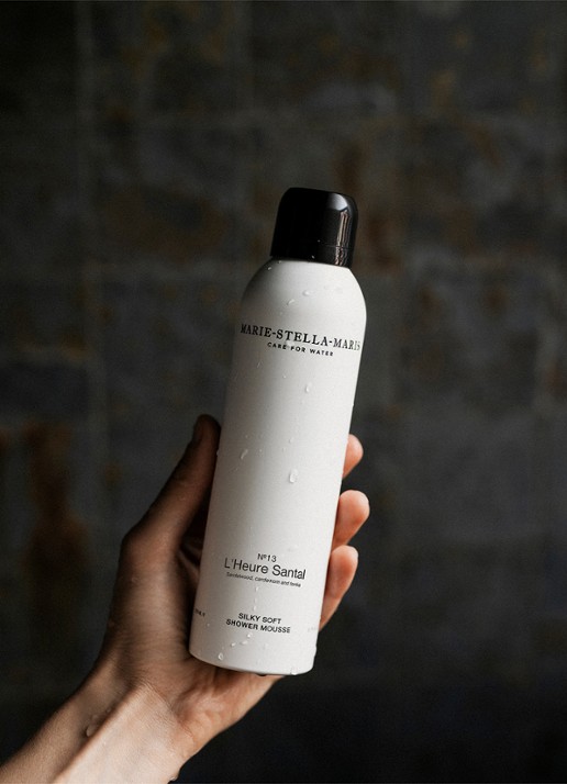 Marie-Stella-Maris L'Heure Santal Shower Mousse - douchegel 200 ml - voorkant 4 undefined
