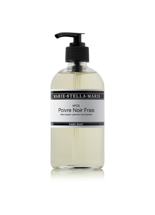 Marie-Stella-Maris No.03 Poivre Noir Frais handzeep 250 ml