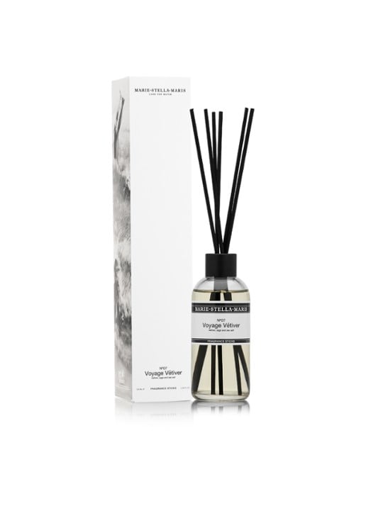 Marie-Stella-Maris No.07 Voyage Vétiver - geurstokjes 100 ml - detail 3 wit