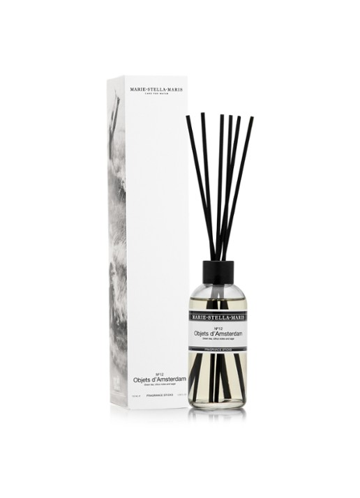 Marie-Stella-Maris No.12 Objets d'Amsterdam geurstokjes 100 ml - detail 3 transparant