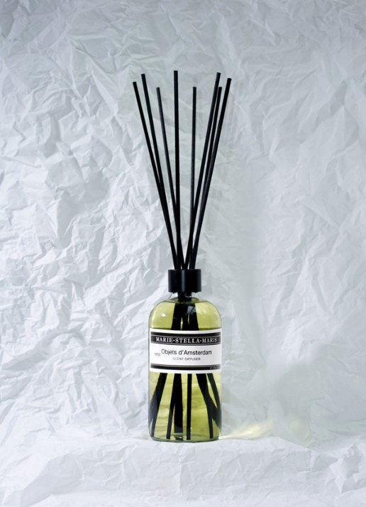 Marie-Stella-Maris No.12 Objets d'Amsterdam geurstokjes 250 ml - detail transparant