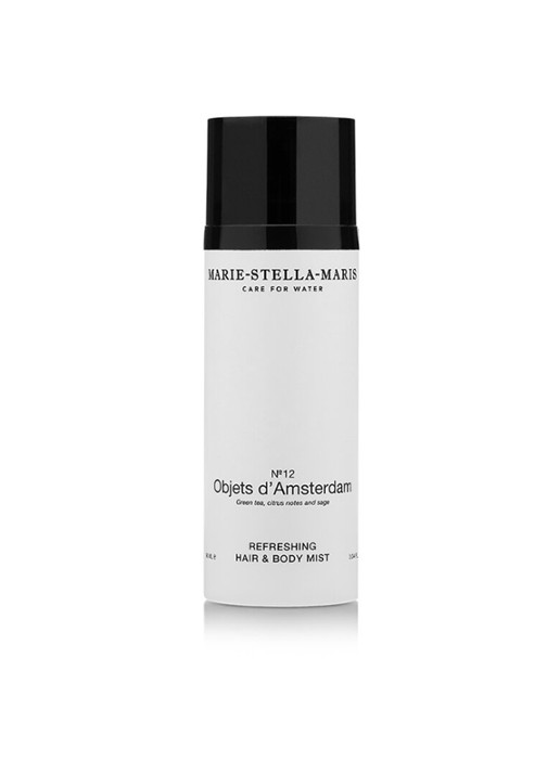 Marie-Stella-Maris No.12 Objets d'Amsterdam Hair & Body Mist 90 ml - voorkant 8 transparant