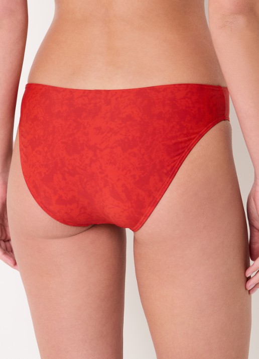 Marlies Dekkers Acapulco bikinislip met print - achterkant rood