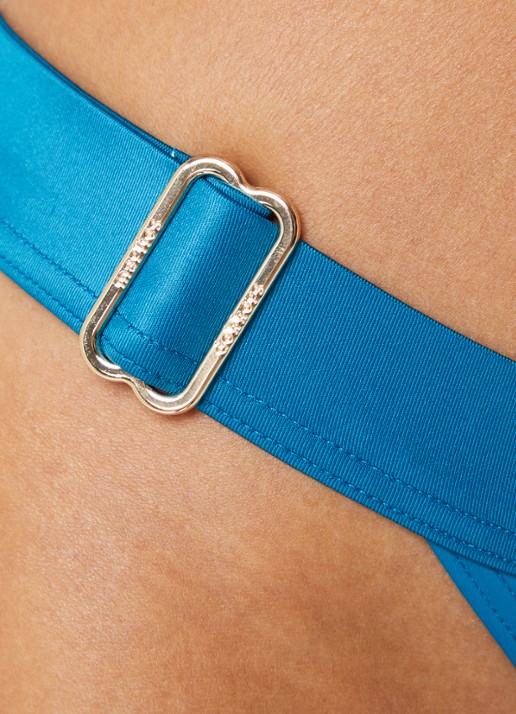 Marlies Dekkers Cache Coeur tanga bikinislip met verstelbare band - detail 5 petrol