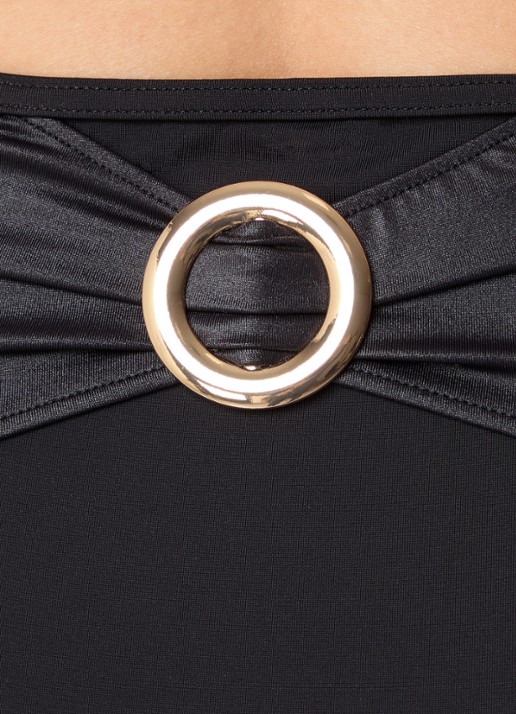 Marlies Dekkers Conchita high waisted bikinislip - detail 5 zwart