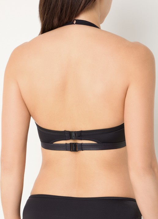 Marlies Dekkers Conchita push-up bikinitop met beugel - achterkant 3 zwart