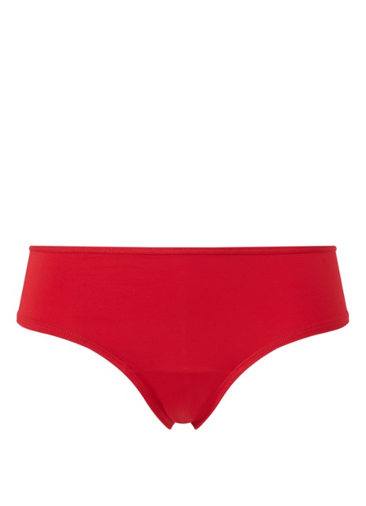 Marlies Dekkers Dame De Paris hipster met opengewerkte details - voorkant 3 steenrood