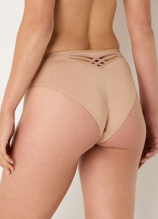 Marlies Dekkers Dame De Paris slip - achterkant camel