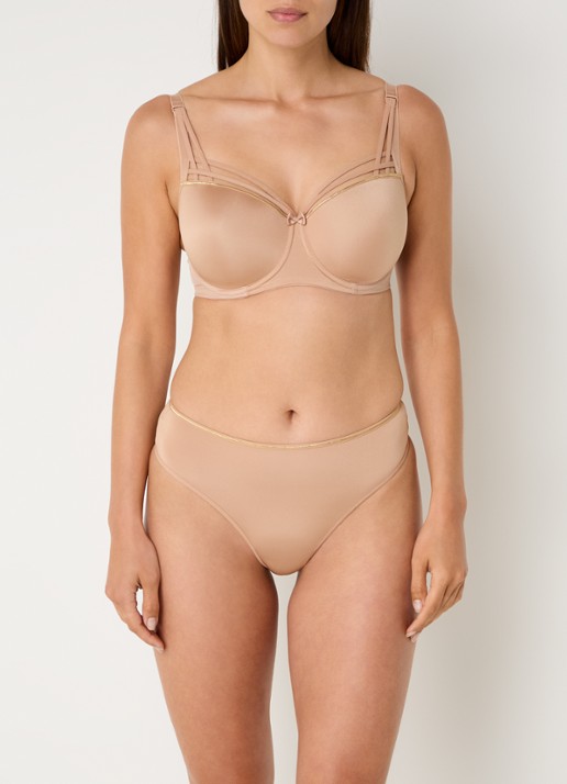 Marlies Dekkers Dame De Paris tanga - voorkant 5 beige