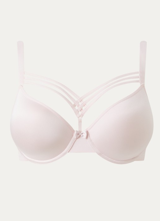 Marlies Dekkers Dame De Paris voorgevormde beugel bh  - voorkant 2 lichtroze