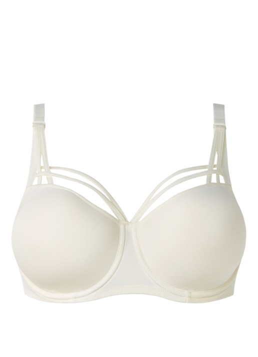 Marlies Dekkers Dame de Paris voorgevormde bh D+ - voorkant 2 ivoor