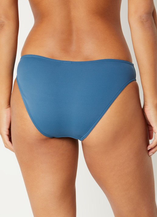 Marlies Dekkers High waisted bikinislip met knoopdetail  - achterkant 5 petrol