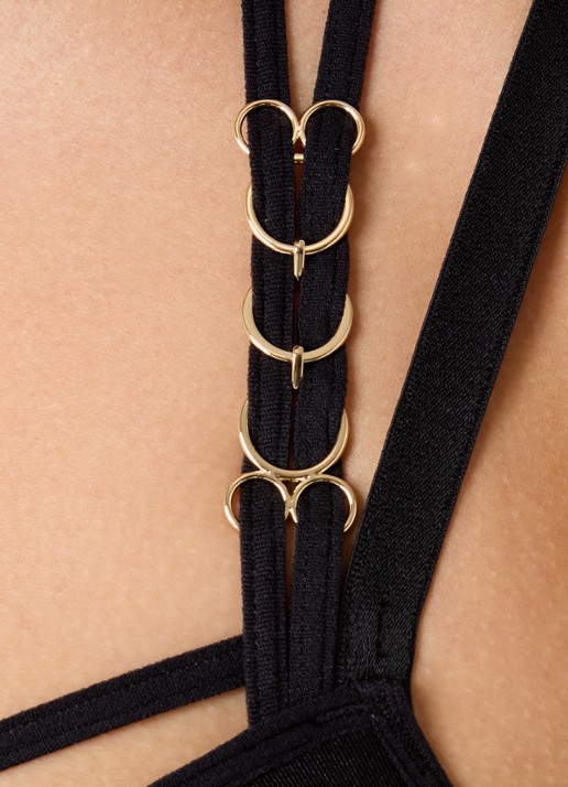 Marlies Dekkers Manjira push up bh - detail 4 zwart