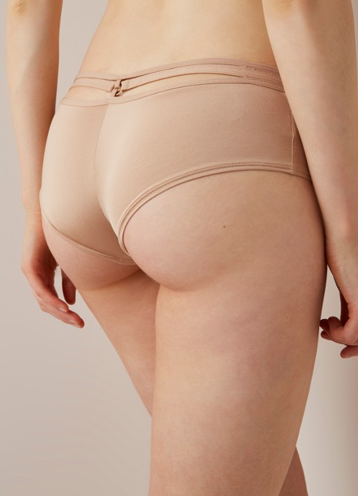 Marlies Dekkers Space hipster - voorkant 2 donkerbeige