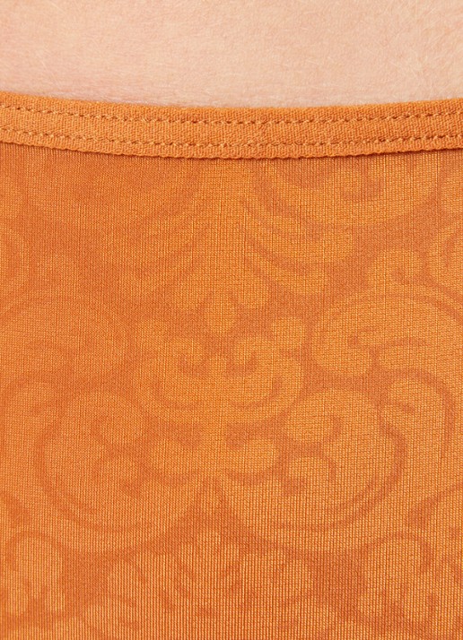 Marlies Dekkers Space Odyssey hipster met print - detail 4 donkeroranje