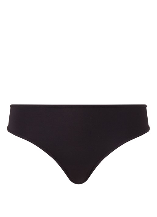 Marlies Dekkers Space Odyssey slip met opengewerkte details - voorkant zwart