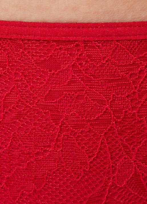 Marlies Dekkers Space Odyssey string met kant - detail 5 rood