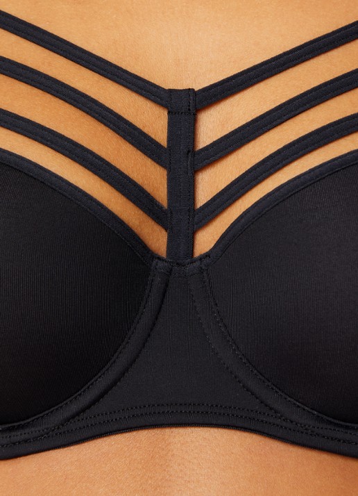 Marlies Dekkers Voorgevormde balconette bh - detail 2 zwart