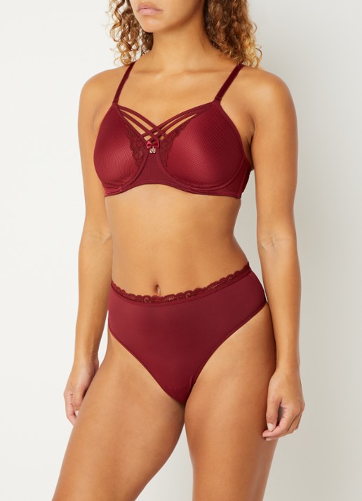 Marlies Dekkers Voorgevormde bh met overlay van kant