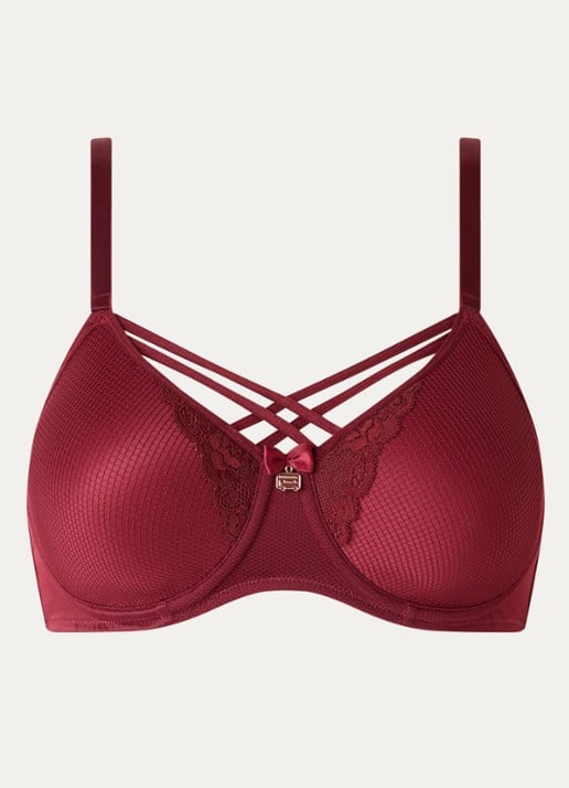 Marlies Dekkers Voorgevormde bh met overlay van kant
