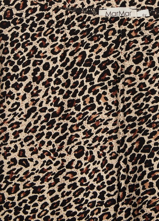 MarMar COPENHAGEN Leo legging met panterprint - detail 3 beige