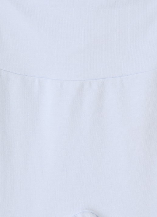 MarMar COPENHAGEN Pixa tapered fit babybroek in  katoenblend  - detail lichtblauw