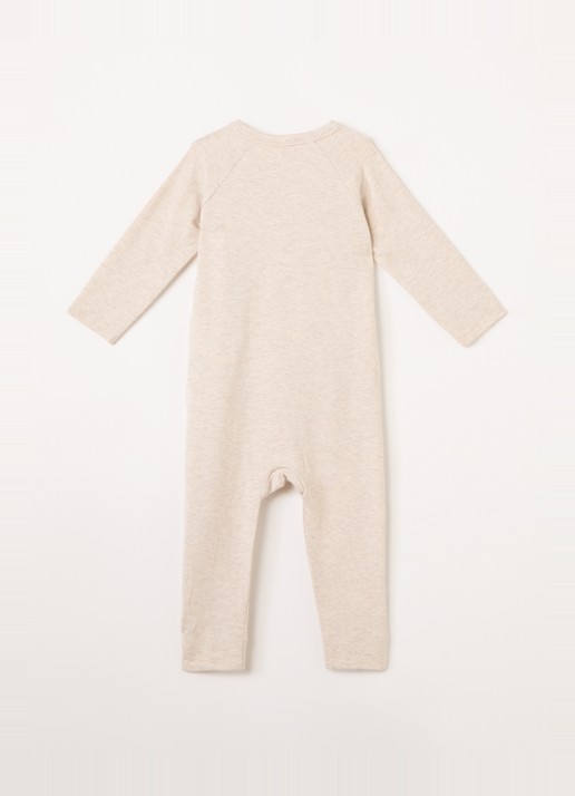 MarMar COPENHAGEN Rula babypak in  katoenblend - voorkant 2 beige