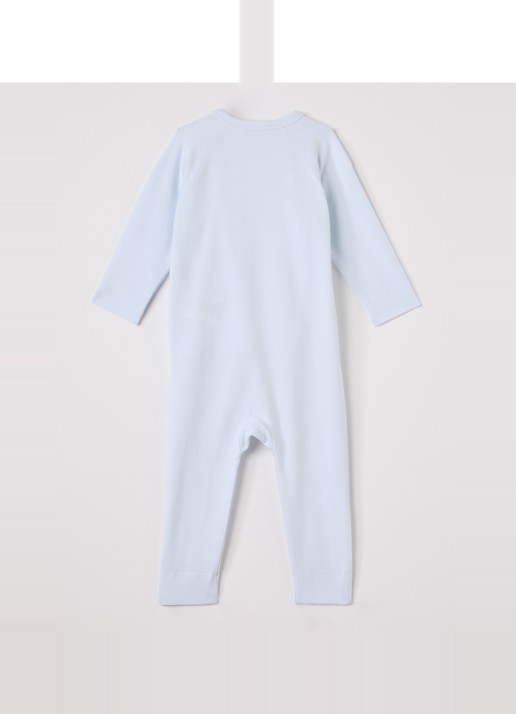 MarMar COPENHAGEN Rula babypak in  katoenblend - voorkant 3 lichtblauw
