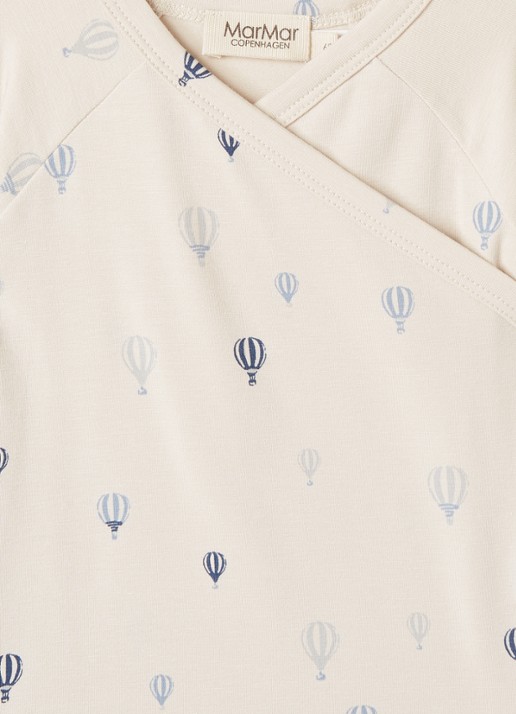 MarMar COPENHAGEN Tuti longsleeve met stretch - detail beige